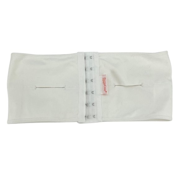 Snugabell | PumpEase Organic Hands-Free Pumping Bra | White | Size S - Picture 1 of 2